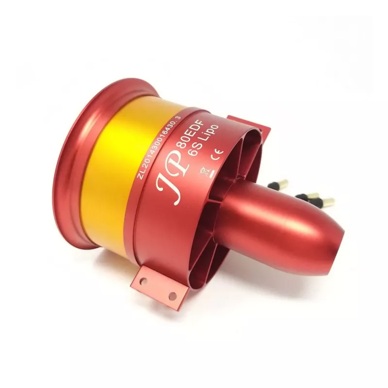 EDF Ducted Fan JP Hobby 80mm + 6s Motor 2200Kv (CCW)